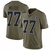 Nike Raiders 77 Kolton Miller Olive Salute To Service Limited Jersey Dzhi,baseball caps,new era cap wholesale,wholesale hats